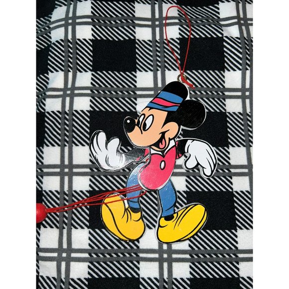 Vintage Walt Disney Original Mickey & Goofy Jointed Puppet Christmas Tree Orname - Picture 1 of 6